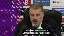 Son and Maddison 'needed to' step up - Postecoglou