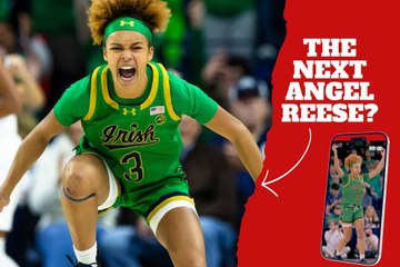 Notre Dame’s Hannah Hidalgo might be the next Angel Reese because of her flair and passion for the game