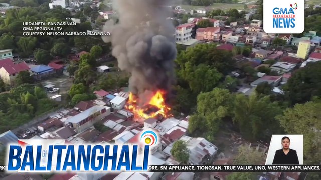 16 na bahay sa Brgy. Poblacion, nasunog; Ilang nasunugan, nananatili sa evacuation center | Balitanghali