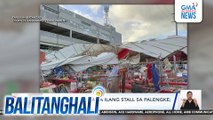 Buhawi, nanalasa sa isang stall sa palengke; 4, sugatan | Balitanghali