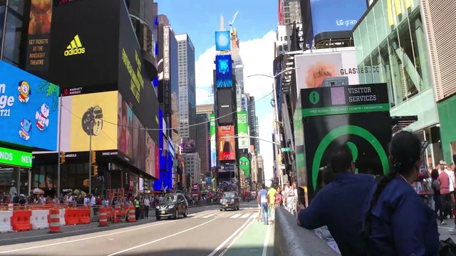 new york city video 4K relax music