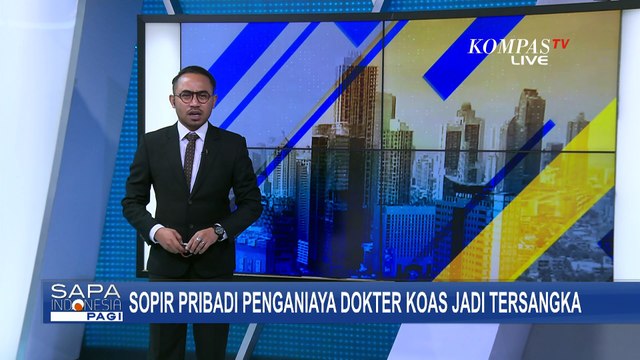 Update! Sopir Pribadi Penganiaya Dokter Koas di Palembang Jadi Tersangka