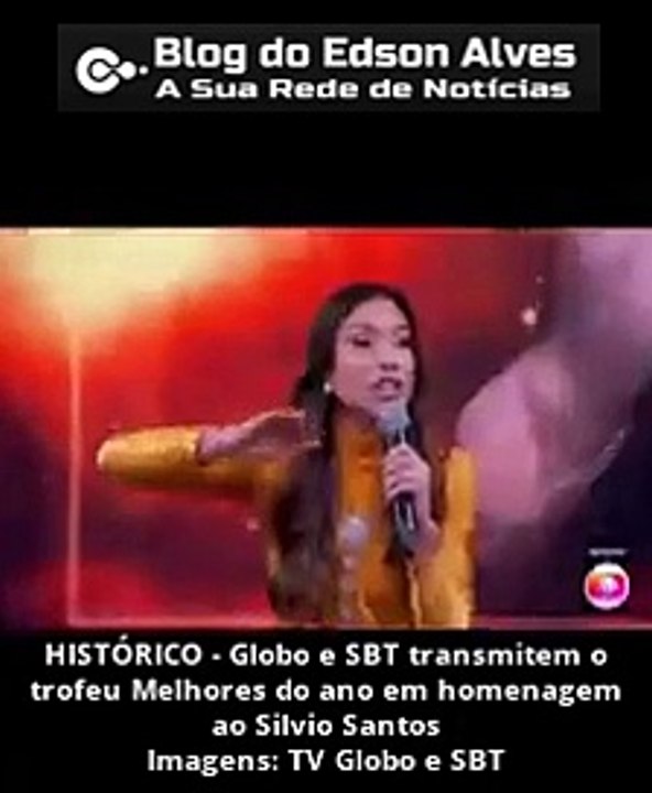 HISTÓRICO - Globo e SBT transmitem o troféu Melhores do ano em homenagem ao Silvio Santos