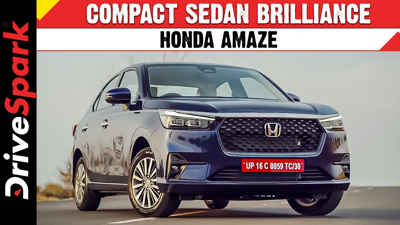 Honda Amaze: The Compact Sedan That Amazes!