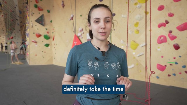 Blind Climbing Indoors Tips for Callers and Climbers Emiline Lakrout