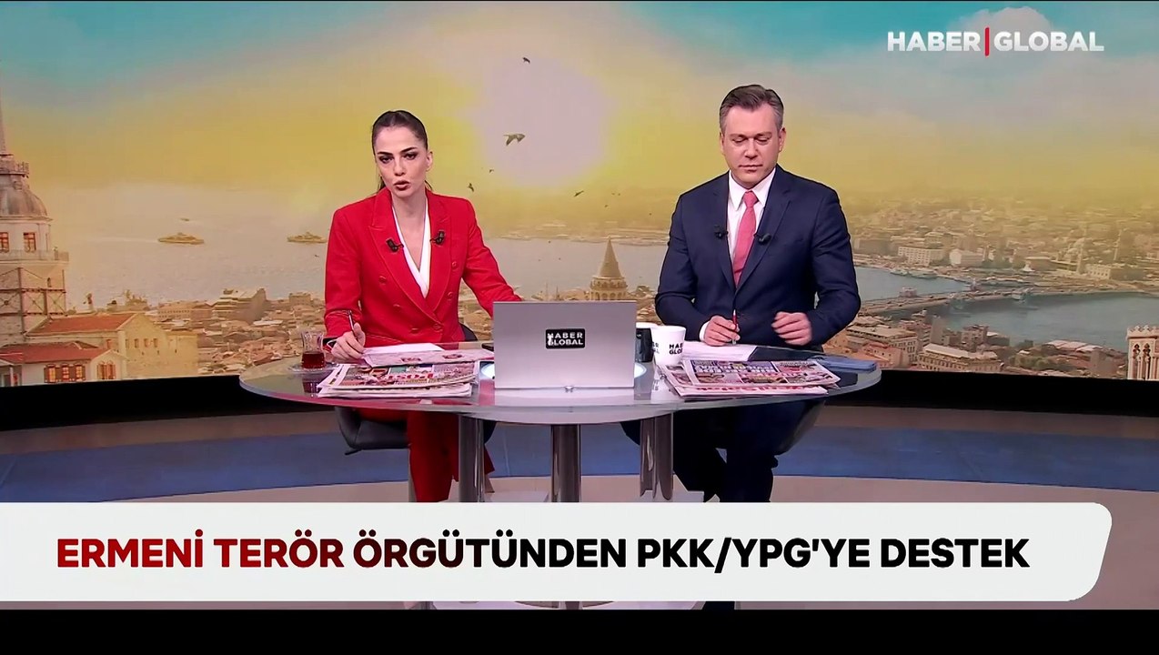 Ermeni terör örgütünden PKK/YPG'ye destek: Nubar Ozanyan Örgütü Ayn El Arab'taki tünelden video yayınladı