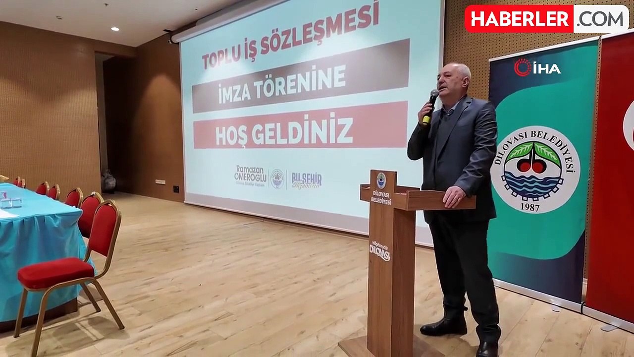 Dilovası'nda İşçiler Toplu İş Sözleşmesini Halayla Kutladı