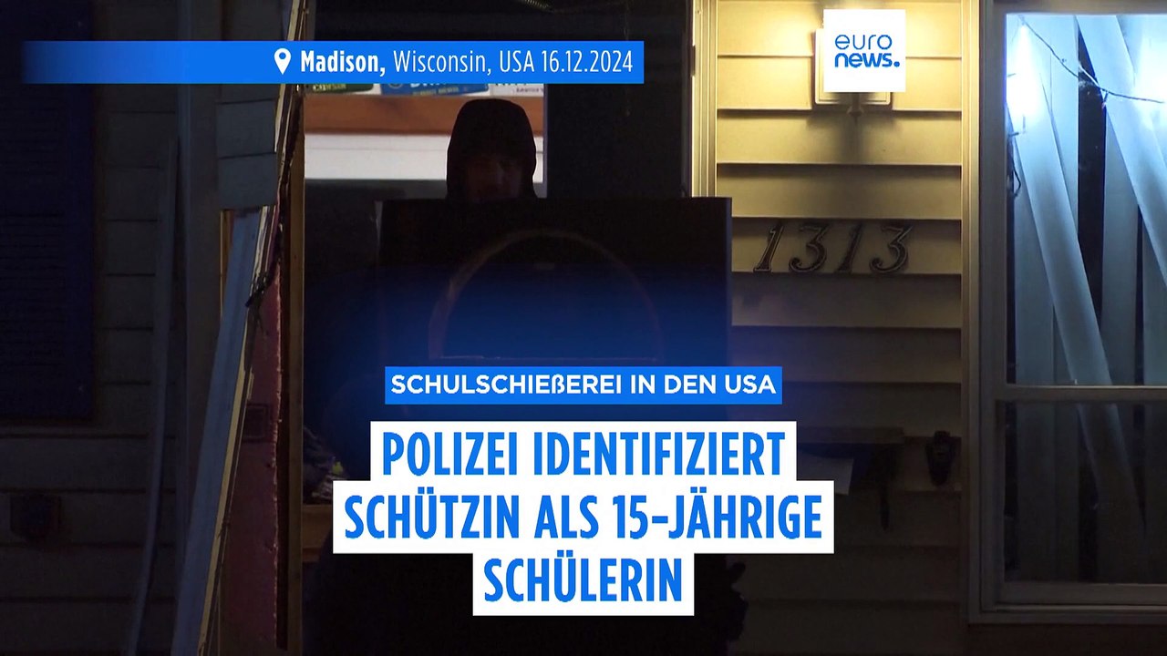 3 Tote nach Schüssen an Schule in Wisconsin: 15-jährige Schülerin unter Verdacht