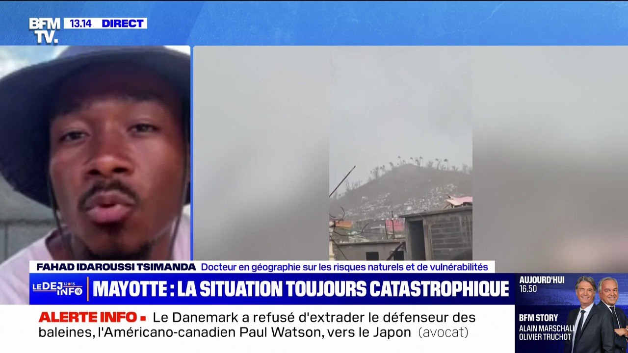 Mayotte: "La situation est apocalyptique", dépl...
