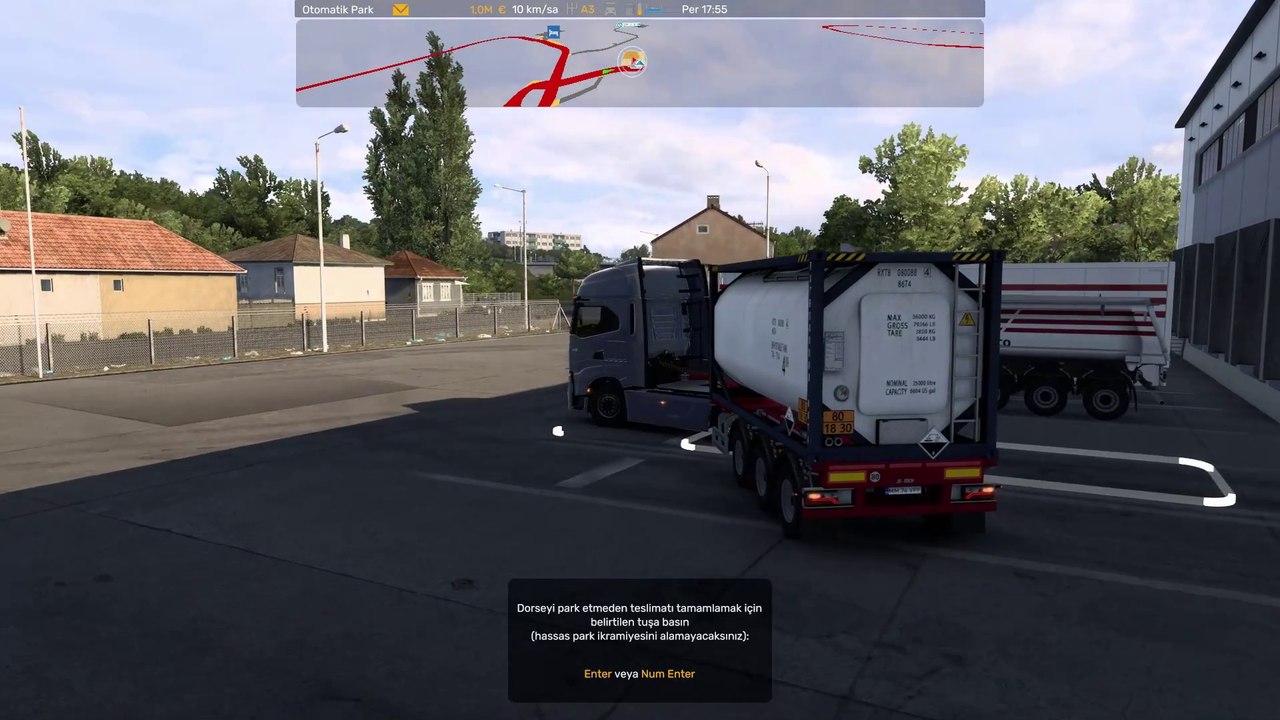 Sulfuric Acid - Delivery from Galati City to Ruse City - #Iveco S-Way #Trucks - Euro Truck Simulator 2