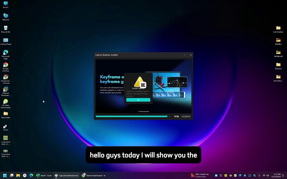 Fix: CapCut is Running Error   Quit Before Opening the New Version!