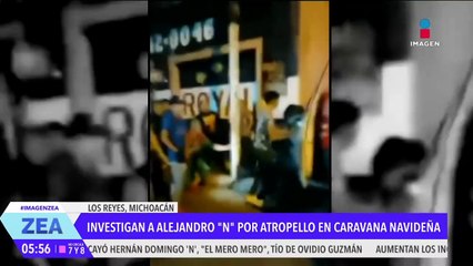 Investigan a Alejandro "N" por atropellar a los participantes de una caravana navideña
