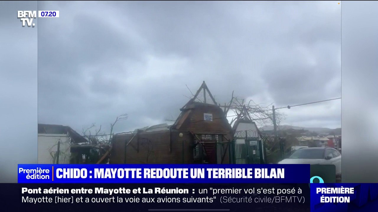 Cyclone Chido Mayotte: "J'ai vu de mes yeux quelqu'un qui a perdu sa jambe, c'est le chaos", raconte un habitant