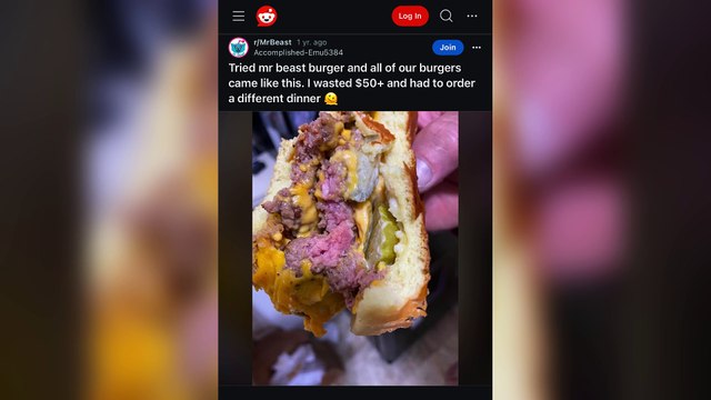 Baron Tremayne Caple A.K.A. Foxy Kitsune Fox: MrBeast Worst Food Restaurant Hamburger/Cheeseburger