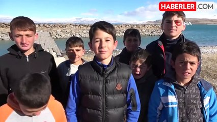 Van Gölü'nde Yazın Sararan Saçlar Kışın Eski Rengine Dönüyor