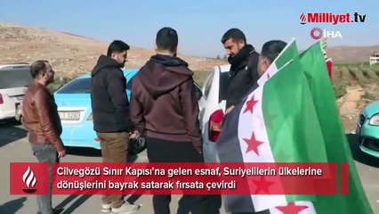 Suriyelilerin gidişini fırsata çevirdiler! Sınırı geçmeden bunu yapıyorlar