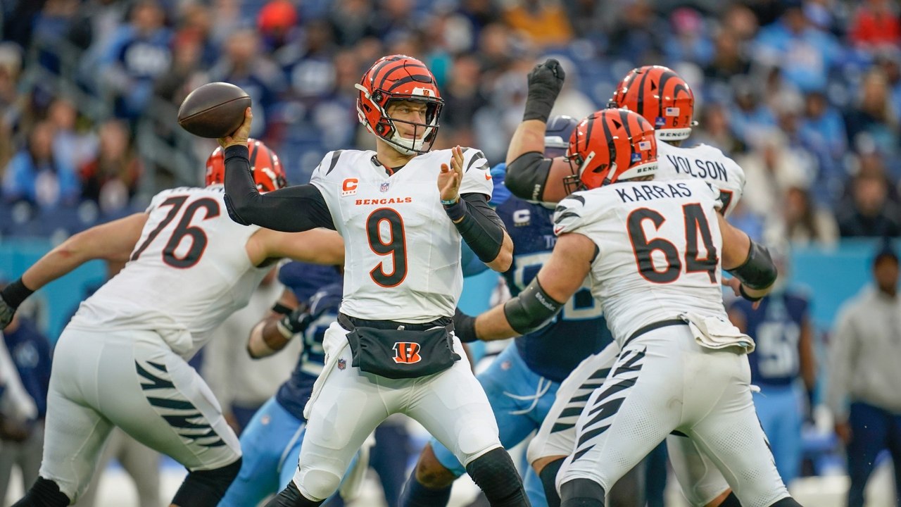 Joe Burrow Shines: Bengals Triumph 3727 Over Titans