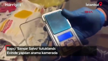 Rapçi 'Sansar Salvo' tutuklandı