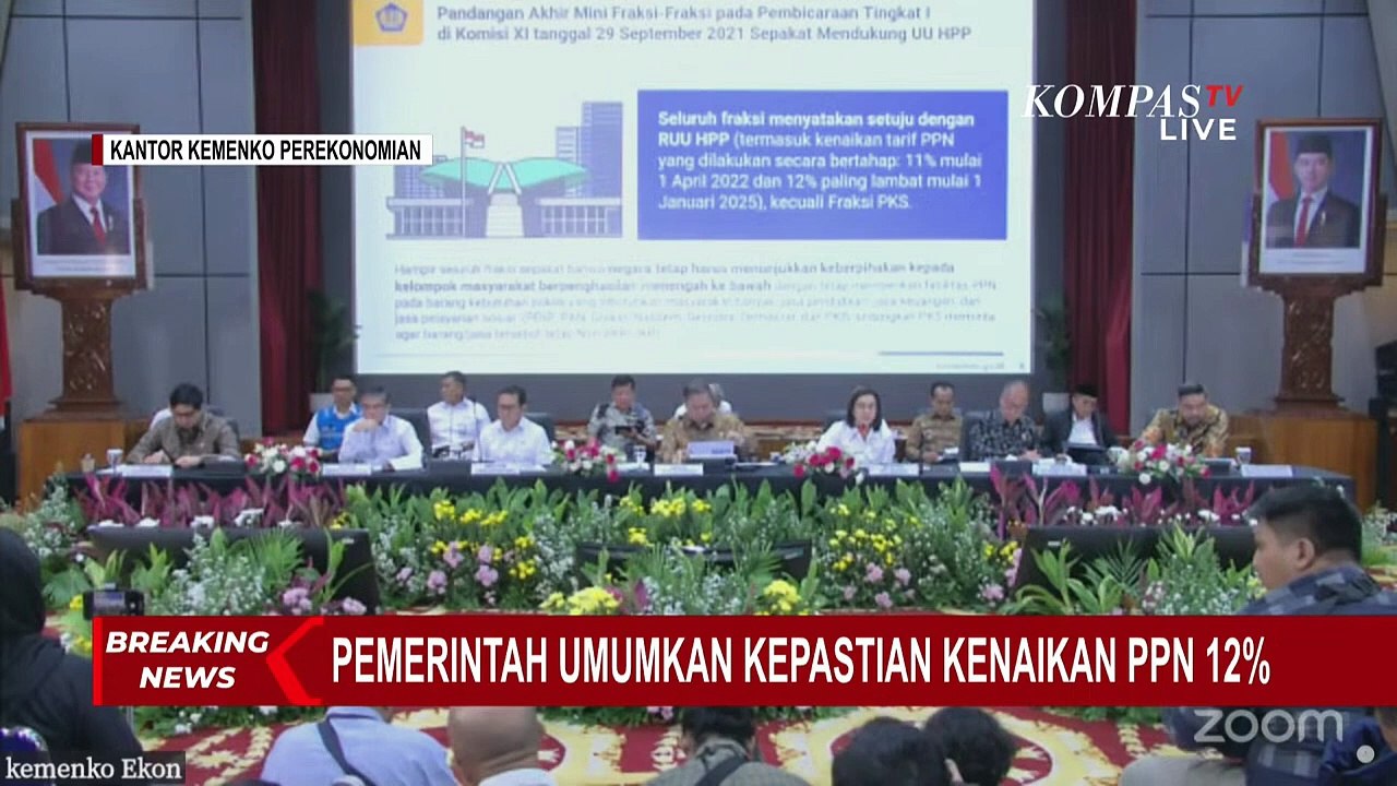 Menkeu Sri Mulyani Bandingkan Besaran Tarif PPN 12% di Indonesia dengan Brazil hingga Filipina