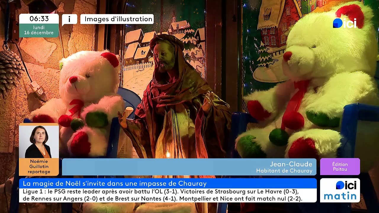 16/12/2024 - ICI Matin France Bleu Poitou en vidéo