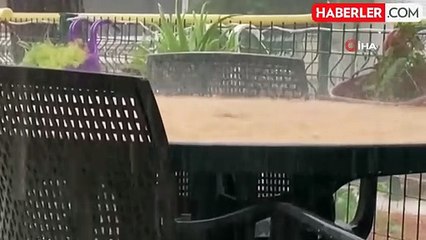 Ayvalık'ta Yağışlar Gün Boyu Devam Etti