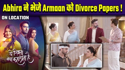 Yeh Rishta Kya Kehlata Hai On Location: Abhira ने Armaan को भेजे Divorce Papers