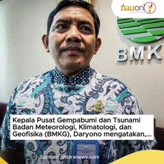 Hari Ini, Gempa Guncang Barat Daya Pariaman, Sumatera Barat