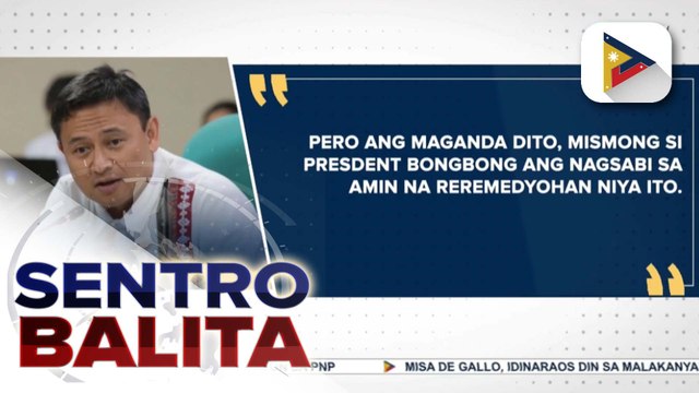 PBBM, nangako na aayusin ang 2025 Proposed Budget ng DepEd, ayon kay Education Sec. Sonny Angara