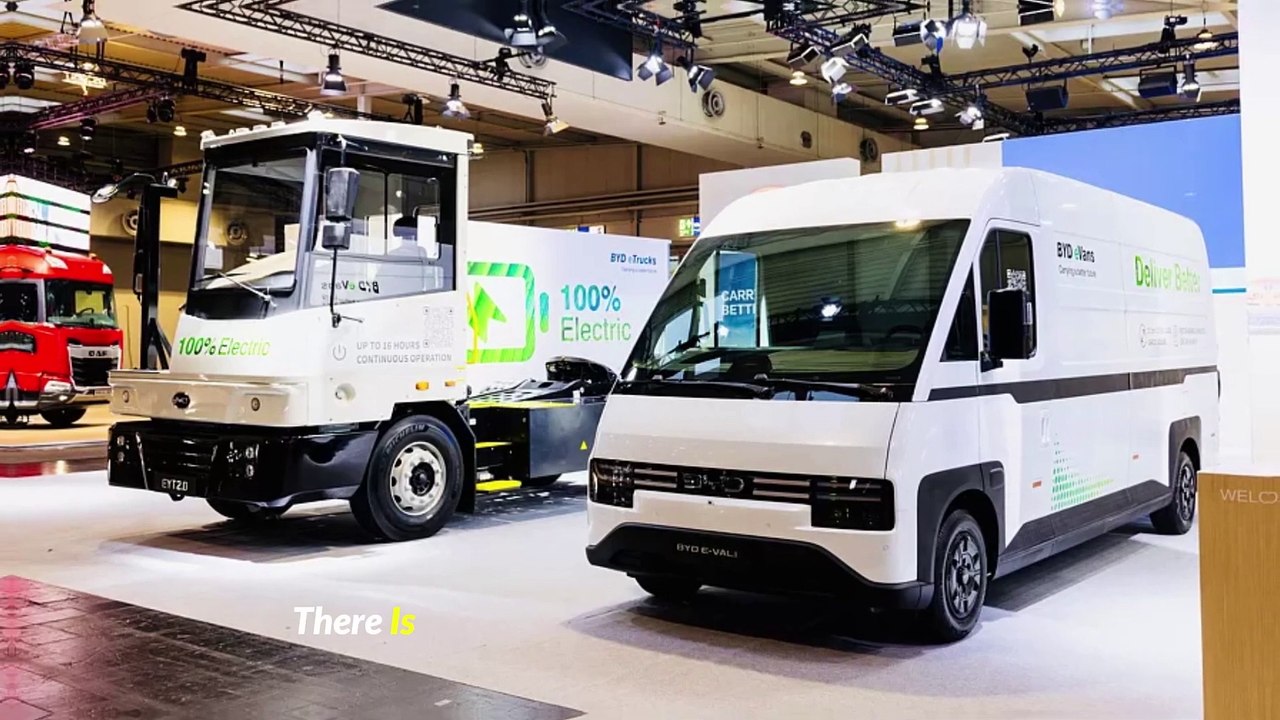 BYD has shown an inexpensive electric cargo truck for Europe