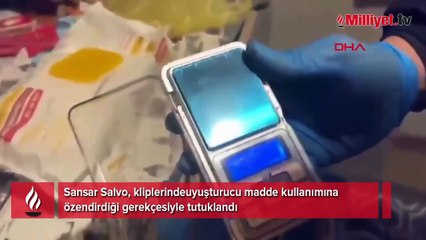 Rapçi 'Sansar Salvo' tutuklandı