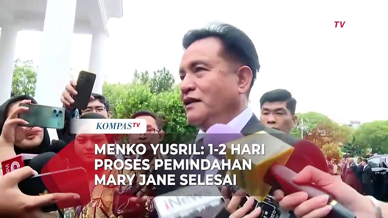 Yusril soal Mary Jane: Proses 1-2 Hari Proses Pemindahan Selesai
