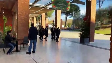 Collare d'Oro alla Lazio: l'arrivo in Auditorium del dg Lotito