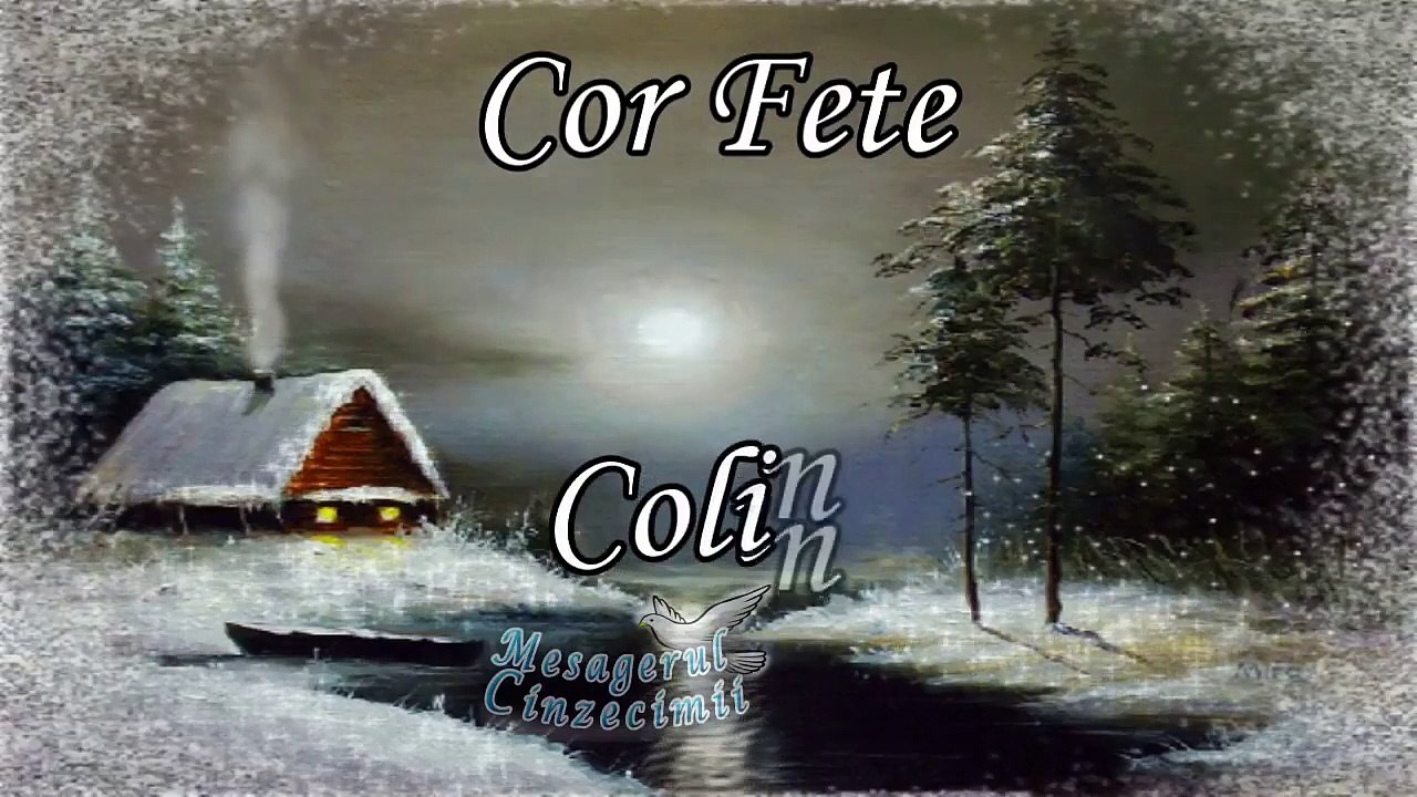 Cor de Fete. Colaj cu Colinde Crestine pentru