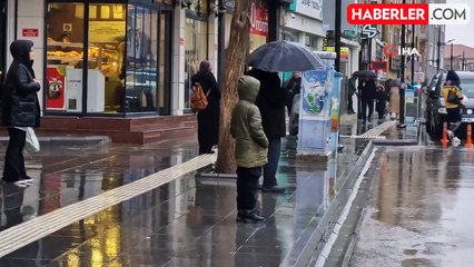 Aksaray'da Gece Yağmuru Bereket Getirdi