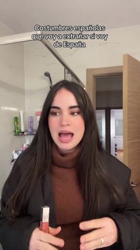 Una ciudadana cubana destaca estas costumbres de España