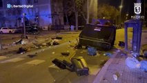 Atropello mortal en Usera: Arrollan a un repartidor y se fugan