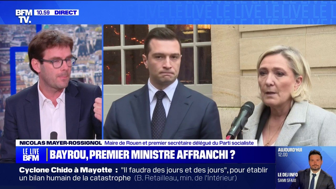 Nicolas Mayer-Rossignol, maire de Rouen (PS): "On peut être constructifs sans être dans le gouvernement"