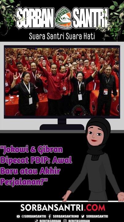 Jokowi & Gibran Dipecat PDIP: Awal Baru atau Akhir Perjalanan?