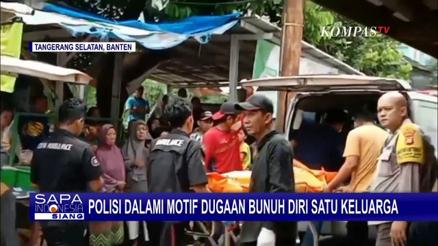 Satu Keluarga Tewas di Ciputat Diduga Bunuh Diri, Polisi Masih Dalami Motif