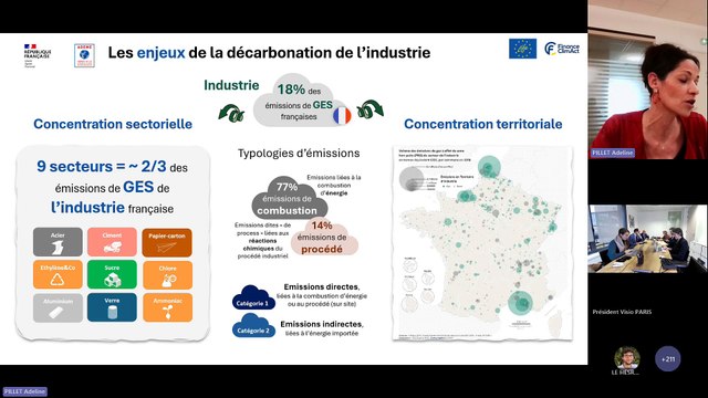 Décarbonation de l'industrie : Les plans de transition sectoriels comme outil d'aide à la décision pour le passage à l'action Rencontre de la Transition Industrielle 12