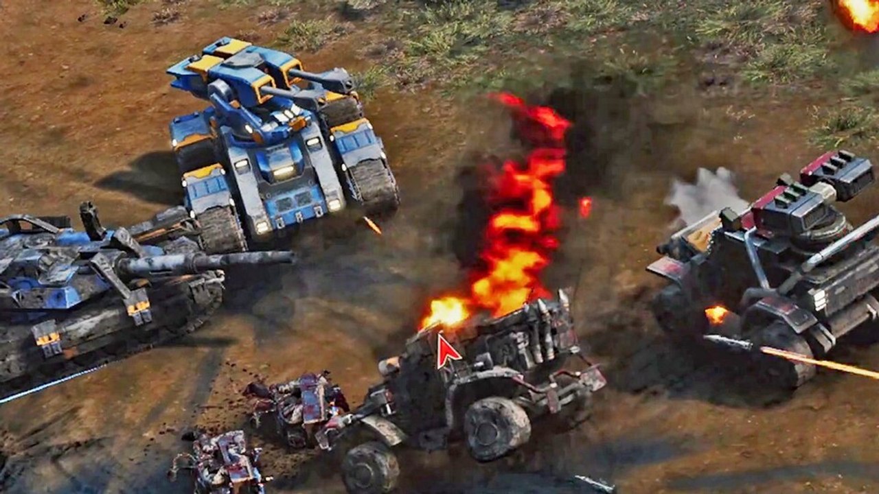 Eine komplette mission aus tempest rising könnte genauso aus c&c stammen