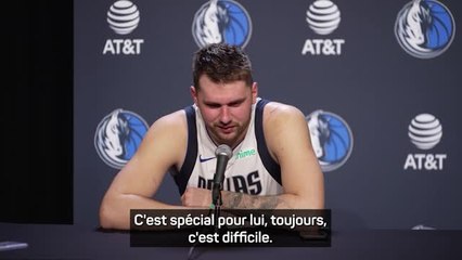 Mavericks - Doncic : “Cette victoire est pour Klay”