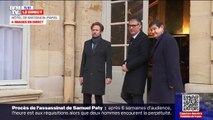 Matignon: Olivier Faure, Boris Vallaud et Patrick Kanner rencontrent François Bayrou