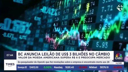 Banco Central intervém para conter dólar acima de R$ 6; Mariana Almeida comenta