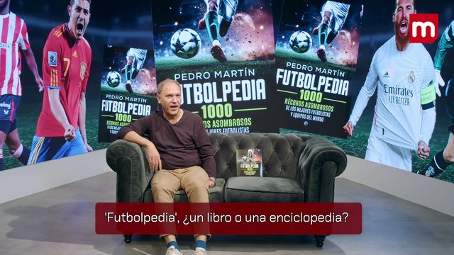 Pedro Martín presenta 'Fútbolpedia' en Tiramillas