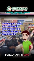Sekelompok Anak CB Istirahat di Minimarket, Tuai Pro dan Kontra di Sosial Media