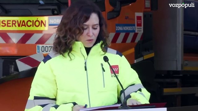 Ayuso se pronuncia sobre la querella de su novio contra María Jesús Montero