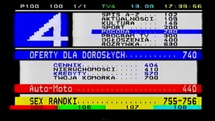 Zapping DVB-T + teletekst - 13.09.2013