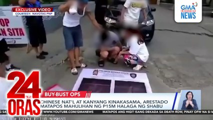 Chinese national at kaniyang kinakasama, arestado matapos mahulihan ng P15-M halaga ng shabu | 24 Oras