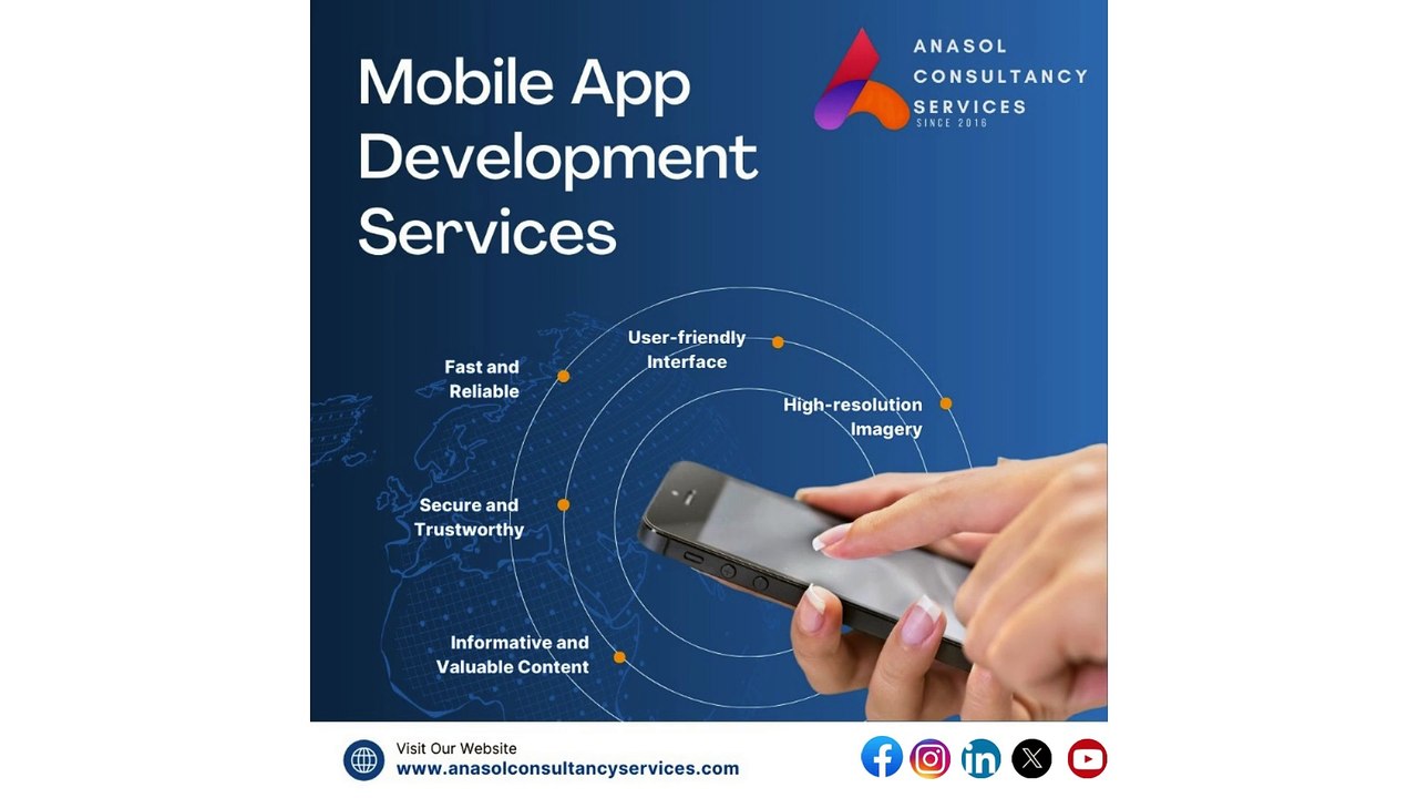 Moblie App Development services in Hyderabad @ Anasol consultancy services